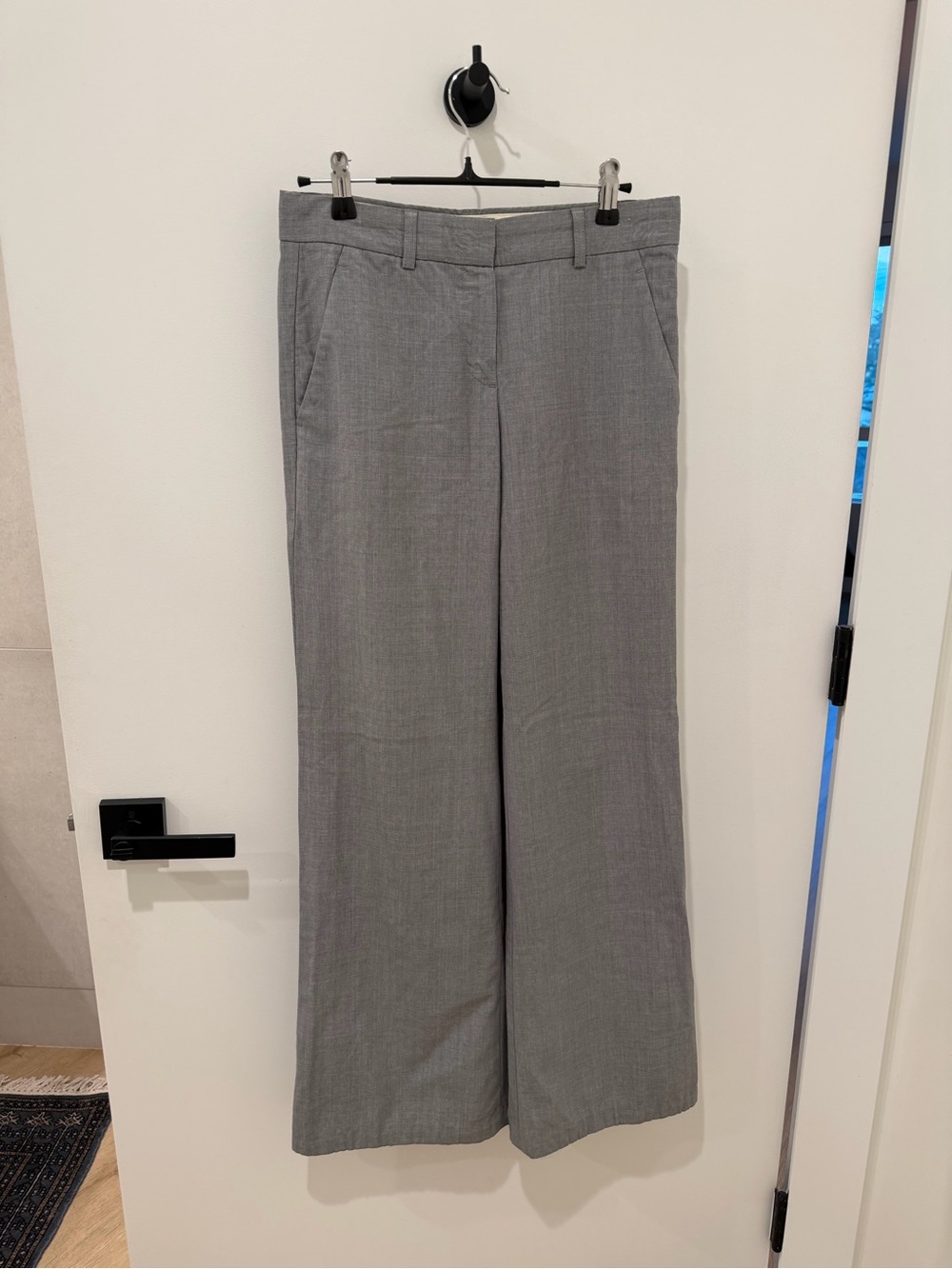 Theory Classic Low Waist, Wide Fit Trousers